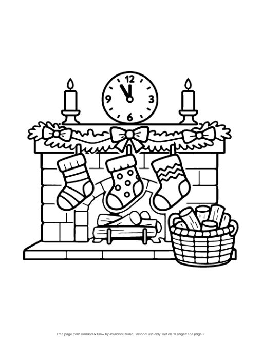 Free page from Garland & Glow