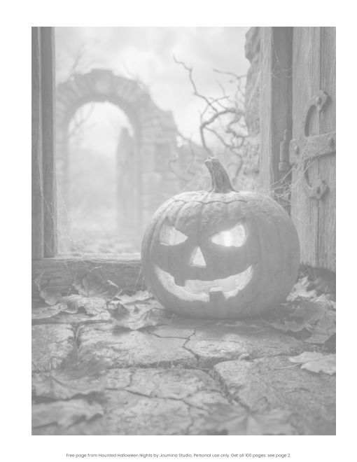 Free page from Haunted Halloween Nights